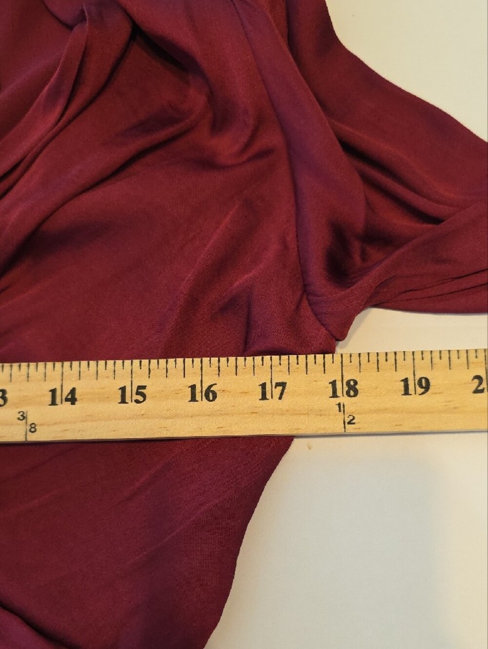 Bardot Claire Mini Dress Merlot Size 8 Medium Twist Front Wedding Guest Flare - Picture 15 of 17